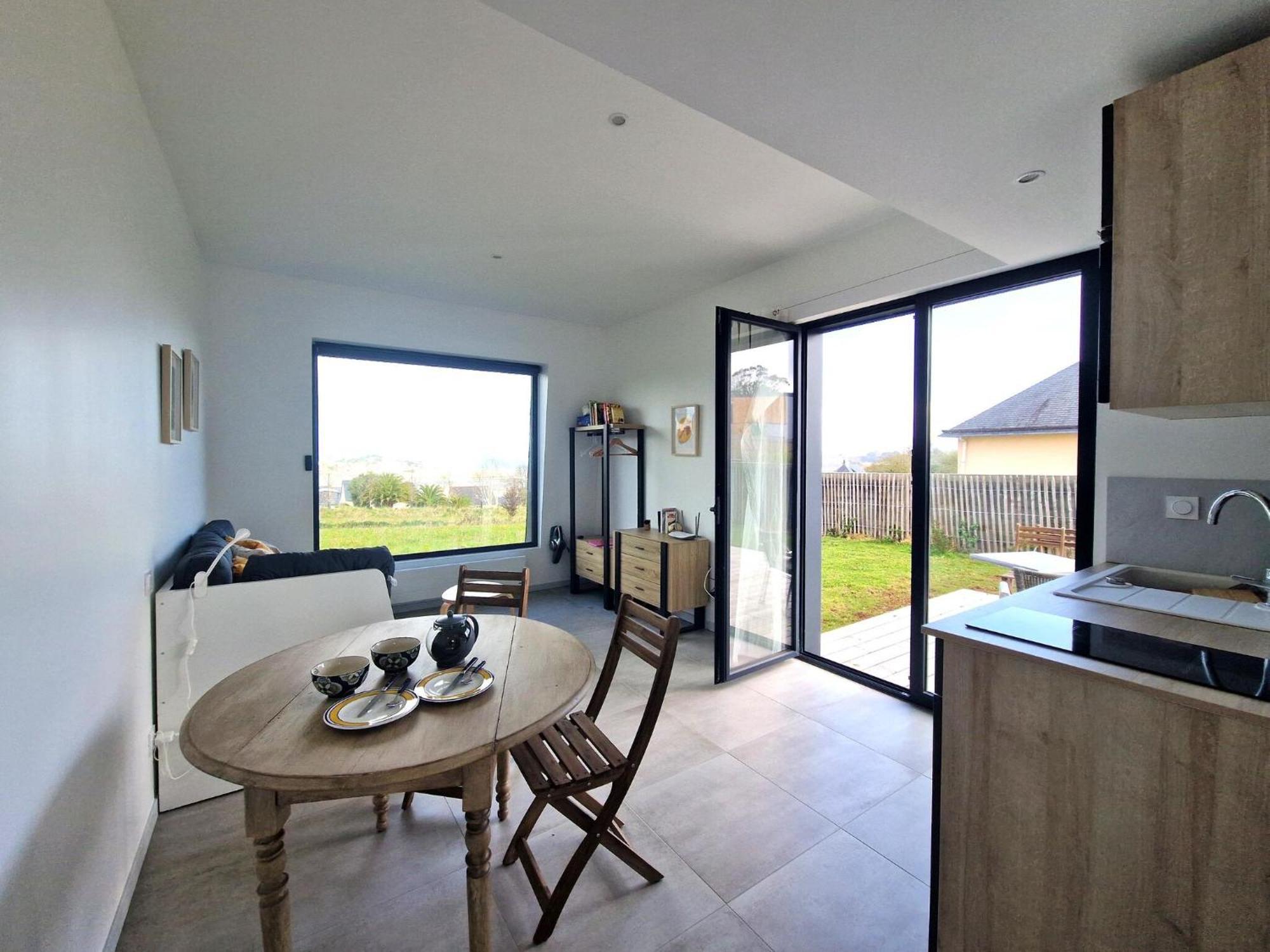 Studio With Terrace And Superb Sea View 로키레크 외부 사진